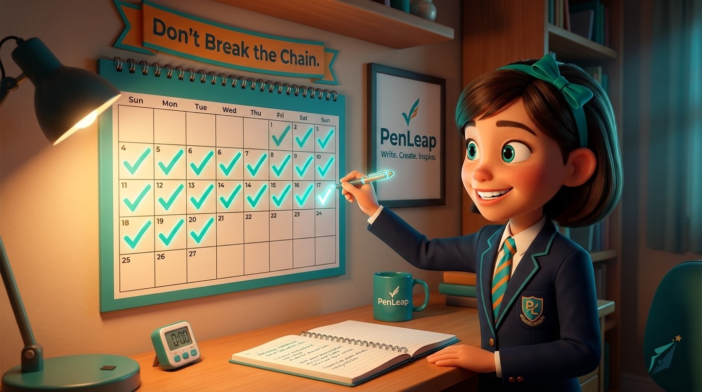 Building a Consistent Writing Habit for 11+ Preparation